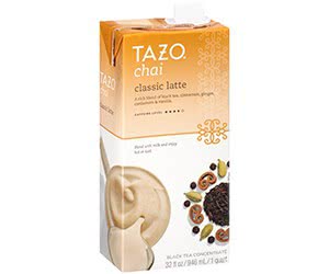 Free Tazo Concentrate Tea x2 Samples