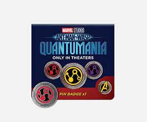Free Marvel Studios' Ant-Man and The Wasp: Pym Particle Pin