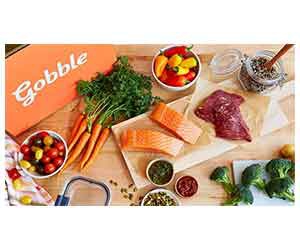 Choose your meals and receive Gobble box for $36 for 6 meals