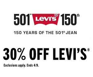 30 Off Levi's Apparel for Men's, Women's & Kids at JCPenney