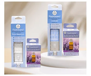 Free FlashScent USB Aromatherapy Diffuser Bundle