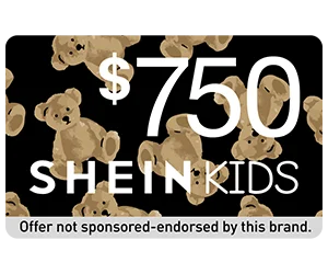 Free $750 Shein Kids Gift Card