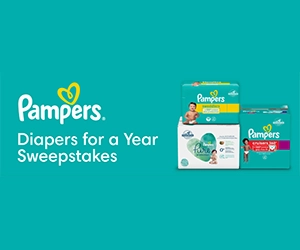 Win Pampers Diapers 1-Year Supply