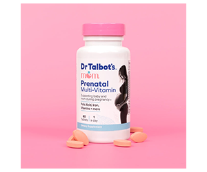 Free Mom Prenatal Multi-Vitamin from Dr. Talbot’s