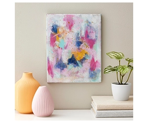 Free Abstract Spring Painting at Michaels Stores (April 7)