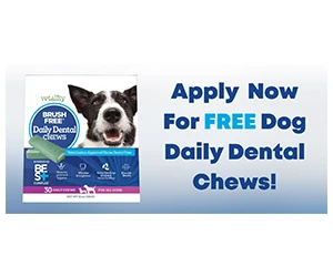 Free TevraPet Dog Daily Dental Chews