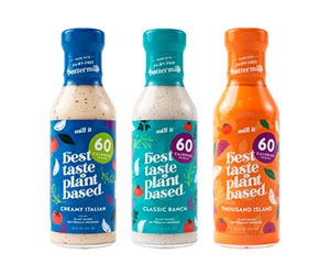 Free bottle of Plant Based Salad Dressing from Mill It