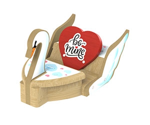 Free DIY Kids’ Workshop Swan Letter Holder Kit from Lowe’s