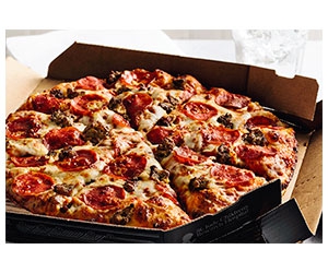 FREE pizza for a YEAR from Domino’s