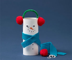 Free Craft Tube Snowman At Michaels