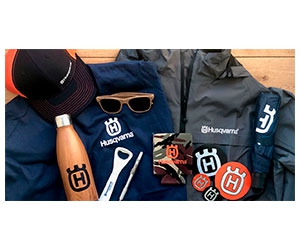 Win 1 of 3 Husqvarna Prize Packages