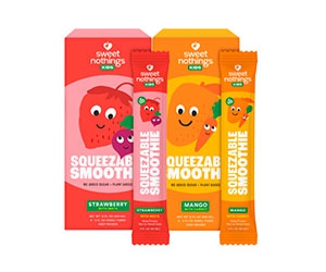 Free box of six (6) Squeezable Smoothie from Sweet Nothings