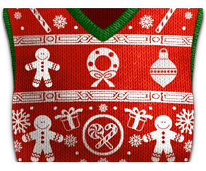 Win IGA Holiday Ugly Sweater