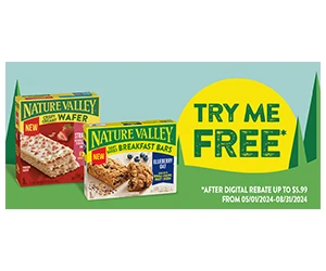 Free Box of Nature Valley Products After Rebate