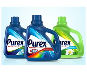 Purex Laundry Deal: Buy 1 for $8.99 and get 2 FREE!