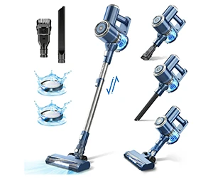 PRETTYCARE Cordless Stick Vacuum Cleaner at Walmart Only $79.99 (reg $220)