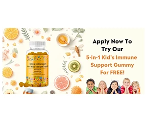 Free Before Shool Zoom 5-in-1 Kid's Immune Support Gummies