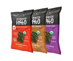 Free Ocean's Halo Trayless Seaweed Snack