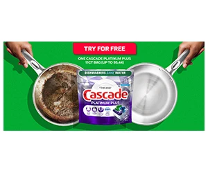 Free 11 ct. Bag of Cascade Platinum Plus