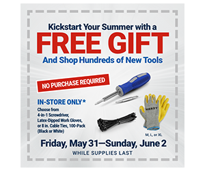 Free Gifts at Harbor Freight – No Purchase Required