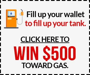 Win a $500 Gas Card!