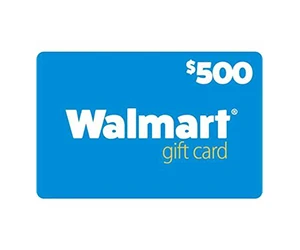 Win a $500 Walmart eGift Card!