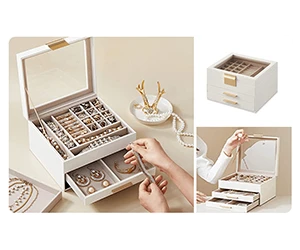 Get Your FREE Modern Jewelry Box Organizer!