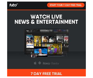 Get a 7-Day Free Trial of Fubo TV!