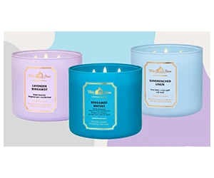 2 Free Bath & Bodyworks 14.5oz Candles!