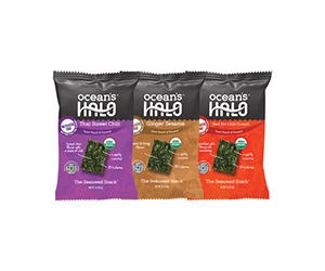 Get a Free Organic Seaweed Snack from Ocean's Halo!