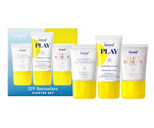 Enjoy the Sun Safely! Get a FREE Supergoop! SPF Starter Kit