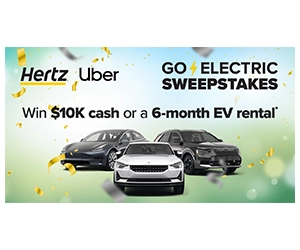 Enter the Go Electric Sweepstakes: Win $10K Cash or a 6-Month EV Rental!