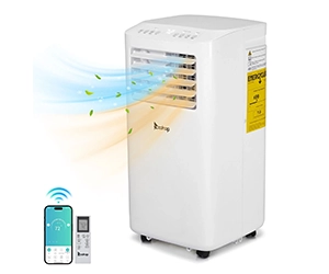 Ktaxon WiFi Enabled 7100BTU Portable Air Conditioner with Heat at Walmart Only $256.99 (reg $389.99)