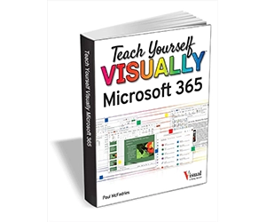 Free eBook: ”Teach Yourself VISUALLY Microsoft 365 ($19.00 Value) FREE for a Limited Time”