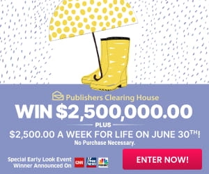 Win Up to $2,500,000 with PCH Surveys' Prize of a Lifetime!