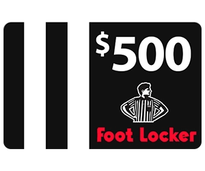 Get a Free $500 Footlocker Gift Card!