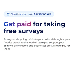 Get Paid for Taking Free Surveys!