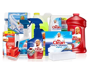 Receive Free Mr. Clean Samples!