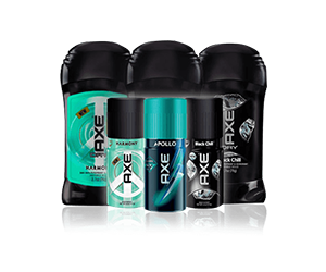 Love Axe Body Products? Get $100 in Free Axe Deodorant!