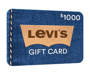 Enjoy Shopping? Claim a $1000 Levi's Gift Card for Free!