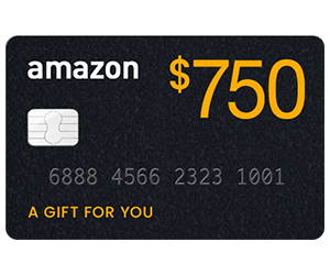 Love Shopping? Get a $750 Amazon Gift Card for Free!