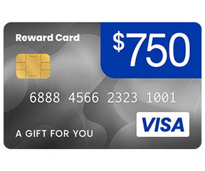 Enjoy Shopping? Claim a $750 Visa Gift Card for Free!