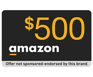 Love Online Shopping? Get Up to $500 Towards Amazon for Free!