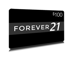 Love Shopping at Forever 21? Get a $100 Forever 21 Gift Card for Free!