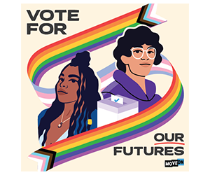 Claim Your FREE ”Vote For Our Futures” Sticker!