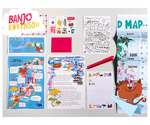 Spark Your Child's Love for Reading with FREE Personalized Letters and Creative Activities from Banjo Robinson!