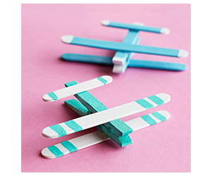 Free Stick Airplanes - Join Michaels for a Fun Craft Event!