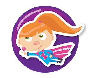 Win a Year's Supply of Zolli Candy + Free Zuper Girl Sticker