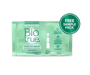 Get a Free Sample Pack of Eye Drops Inspired by Your Eyes' Biology!