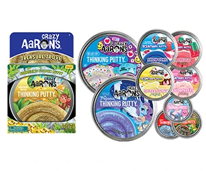 Get a Free Crazy Aaron's Thinking Putty Party Pack!